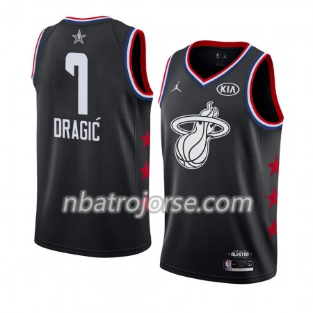 Män Miami Heat Tröja Goran Dragic 7 2019 All-Star Jordan Brand Svart Swingman